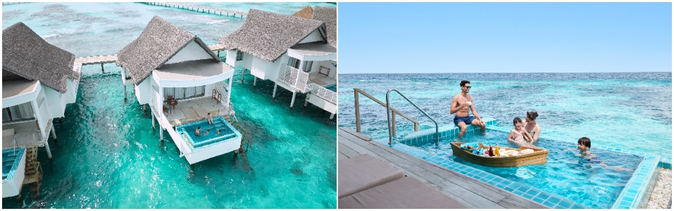 Premium Deluxe Sunset Overwater Villa with Pool