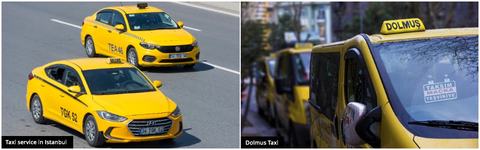 Taxis in Istanbul