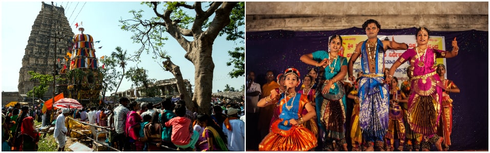 Festivals celebrated in Hampi