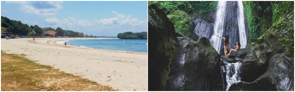 Pantai Lepang, Water Blow, Nusa Dua And  Air Terjun Dusun Kuning