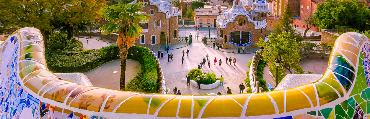 Stroll in the Topsy Turvy World of Parc Guell