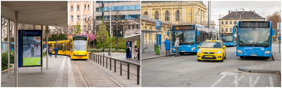 How to get around Hungary?