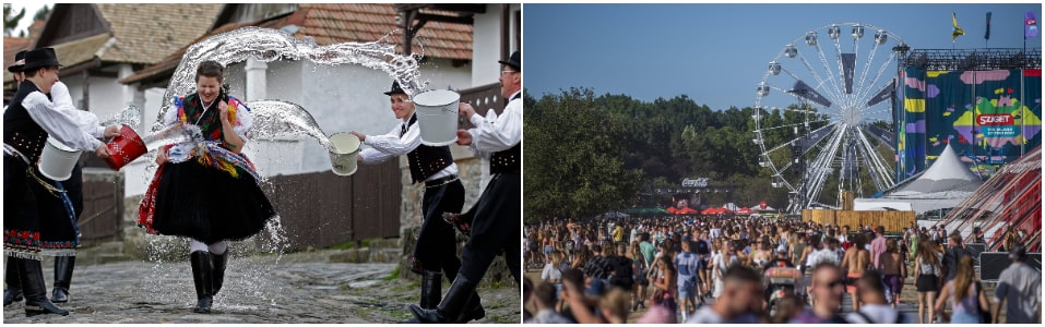 Hollóko Easter Festival And Sziget Festival