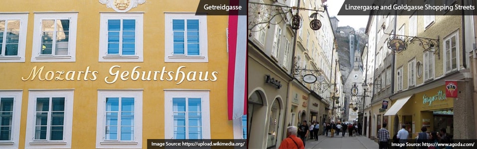 Famous Shopping Streets of Salzburg
