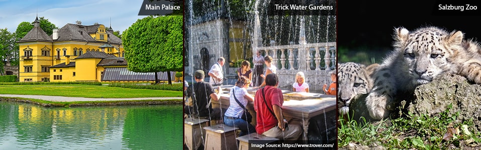 Hellbrunn Palace and its Trick Water Gardens: (For families)